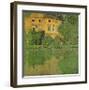 Schloss Kammer on Attersee 2-Gustav Klimt-Framed Art Print