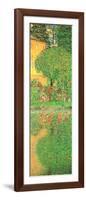 Schloss Kammer on Attersee (detail)-Gustav Klimt-Framed Art Print