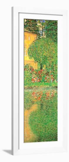 Schloss Kammer on Attersee (detail)-Gustav Klimt-Framed Art Print