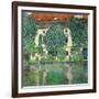 Schloss Kammer on Lake Attersee III, 1910-Gustav Klimt-Framed Giclee Print