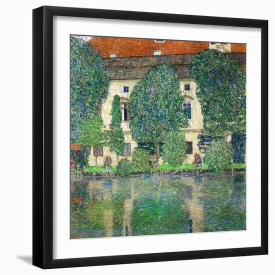 Schloss Kammer on Lake Attersee III, 1910-Gustav Klimt-Framed Giclee Print