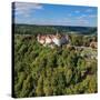 Schloss Langenburg, Langenburg, Hohenlohe, Baden-Wurttemberg, Germany, Europe-Markus Lange-Stretched Canvas