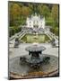 Schloss Linderhof, Between Fussen and Garmisch-Partenkirchen, Bavaria (Bayern), Germany-Gary Cook-Mounted Photographic Print