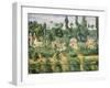 Schloss Medan, Um 1880-Paul C?zanne-Framed Giclee Print