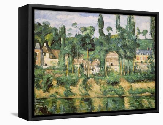 Schloss Medan, Um 1880-Paul C?zanne-Framed Stretched Canvas