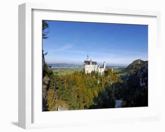 Schloss Neuschwanstein, Bavaria (Bayern), Germany-Gary Cook-Framed Photographic Print