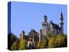 Schloss Neuschwanstein, Fairytale Castle Built by King Ludwig II, Near Fussen, Bavaria, Germany-Gary Cook-Stretched Canvas