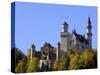 Schloss Neuschwanstein, Fairytale Castle Built by King Ludwig II, Near Fussen, Bavaria, Germany-Gary Cook-Stretched Canvas