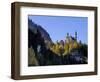 Schloss Neuschwanstein, Fairytale Castle Built by King Ludwig II, Near Fussen, Bavaria, Germany-Gary Cook-Framed Photographic Print