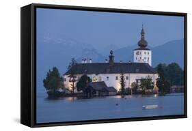 Schloss Orth, Traunsee, Gmunden, Salzkammergut, Upper Austria, Austria-Gerhard Wild-Framed Stretched Canvas