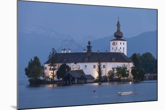 Schloss Orth, Traunsee, Gmunden, Salzkammergut, Upper Austria, Austria-Gerhard Wild-Mounted Photographic Print
