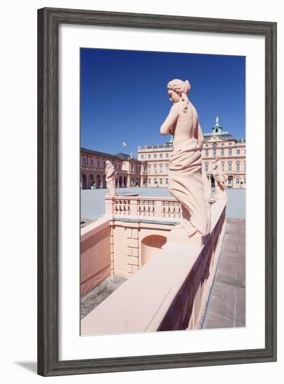 Schloss Rastatt Castle, Rastatt, Black Forest, Baden Wurttemberg, Germany, Europe-Markus-Framed Photographic Print