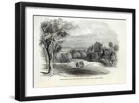 Schloss Rosenau, near Coburg, from 'The Illustrated London News', 30th August 1845-null-Framed Giclee Print