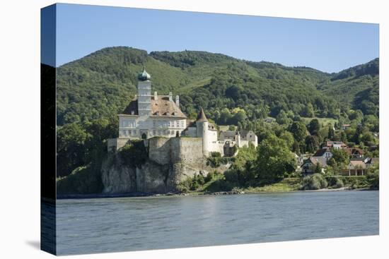 Schloss Schonbuhel and River Danube, Wachau Valley, Lower Austria, Austria, Europe-Rolf Richardson-Stretched Canvas