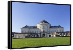 Schloss Solitude Castle, Stuttgart, Baden Wurttemberg, Germany. Europe-Markus Lange-Framed Stretched Canvas