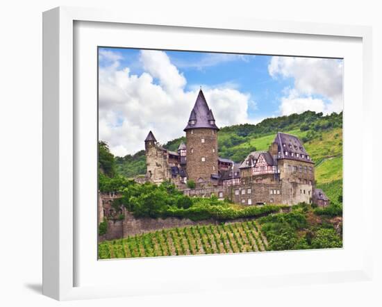 Schloss Stahleck, Bacharach, Germany-Miva Stock-Framed Premium Photographic Print