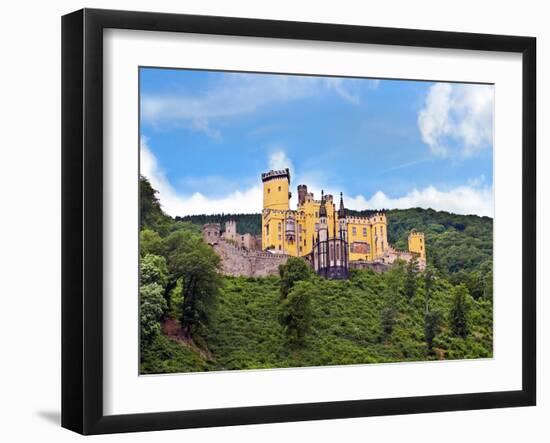 Schloss Stolzenfels, Koblenz, Germany-Miva Stock-Framed Premium Photographic Print