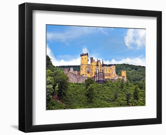 Schloss Stolzenfels, Koblenz, Germany-Miva Stock-Framed Photographic Print
