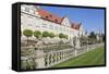 Schloss Weikersheim, Weikersheim, Romantische Strasse (Romantic Road)-Markus Lange-Framed Stretched Canvas