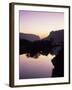 Schloss Werenwag Castle and Danube River at Sunset-Markus Lange-Framed Photographic Print