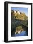 Schloss Werenwag Castle Reflecting in Danube River-Markus-Framed Photographic Print