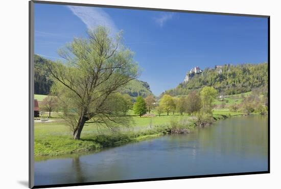 Schloss Werenwag (Werenwag Castle), Hausen an Der Donau, Danube River-Markus Lange-Mounted Photographic Print