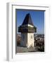 Schlossberg, Clock Tower, Old Town, UNESCO World Heritage Site, Graz, Styria, Austria, Europe-Dallas & John Heaton-Framed Photographic Print