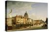 Schlossfreiheit Von Der Schlossbrucke, Berlin, 1855-Johann Philipp Eduard Gaertner-Stretched Canvas