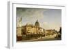 Schlossfreiheit Von Der Schlossbrucke, Berlin, 1855-Johann Philipp Eduard Gaertner-Framed Giclee Print