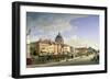 Schlossfreiheit von der Schlossbruecke, Berlin, 1855-Eduard Gartner-Framed Giclee Print