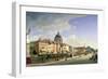 Schlossfreiheit von der Schlossbruecke, Berlin, 1855-Eduard Gartner-Framed Giclee Print