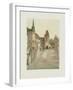 Schlosshof II, Castle in Innsbruck-Albrecht Dürer-Framed Collectable Print