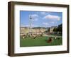 Schlossplatz, King Wilhelm Jubilee Column, Neues Schloss, Stuttgart, Baden Wurttemberg, Germany-Yadid Levy-Framed Photographic Print