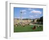 Schlossplatz, King Wilhelm Jubilee Column, Neues Schloss, Stuttgart, Baden Wurttemberg, Germany-Yadid Levy-Framed Photographic Print