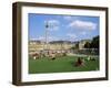 Schlossplatz, King Wilhelm Jubilee Column, Neues Schloss, Stuttgart, Baden Wurttemberg, Germany-Yadid Levy-Framed Photographic Print