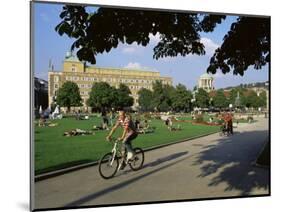 Schlossplatz (Palace Square), Stuttgart, Baden Wurttemberg, Germany-Yadid Levy-Mounted Photographic Print