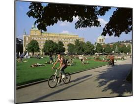 Schlossplatz (Palace Square), Stuttgart, Baden Wurttemberg, Germany-Yadid Levy-Mounted Photographic Print