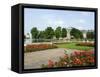 Schlossplatz (Palace Square), Stuttgart, Baden Wurttemberg, Germany-Yadid Levy-Framed Stretched Canvas