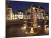 Schlovuplatz and Palace, Saarbrucken, Saarland, Germany, Europe-Hans Peter Merten-Mounted Photographic Print