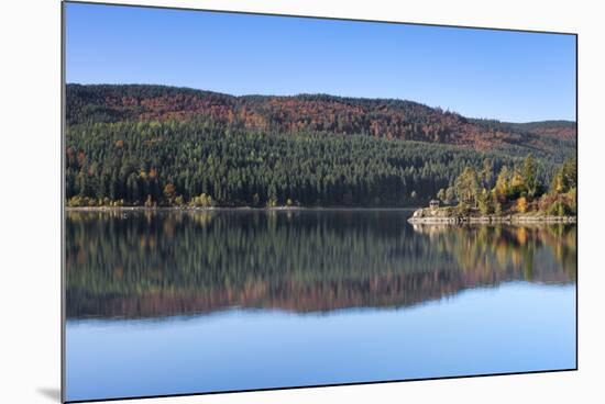Schluchsee, Black Forest, Baden-Wurttemberg, Germany-Markus Lange-Mounted Photographic Print