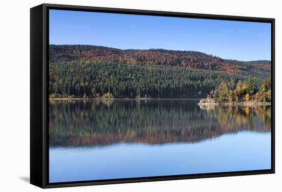 Schluchsee, Black Forest, Baden-Wurttemberg, Germany-Markus Lange-Framed Stretched Canvas