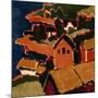 Schmidt-Rottluff: Countryside, 1911-Karl Schmidt-Rottluff-Mounted Giclee Print