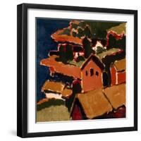 Schmidt-Rottluff: Countryside, 1911-Karl Schmidt-Rottluff-Framed Giclee Print