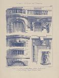 Vintage Motifs d'Architecture II-Schmidt-Mounted Giclee Print