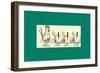 Schnaken and Schnurren-Wilhelm Busch-Framed Giclee Print