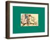 Schnaken and Schnurren-Wilhelm Busch-Framed Giclee Print