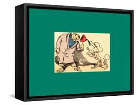 Schnaken and Schnurren-Wilhelm Busch-Framed Stretched Canvas