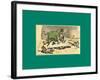 Schnaken and Schnurren-Wilhelm Busch-Framed Giclee Print