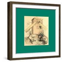 Schnaken and Schnurren-Wilhelm Busch-Framed Giclee Print