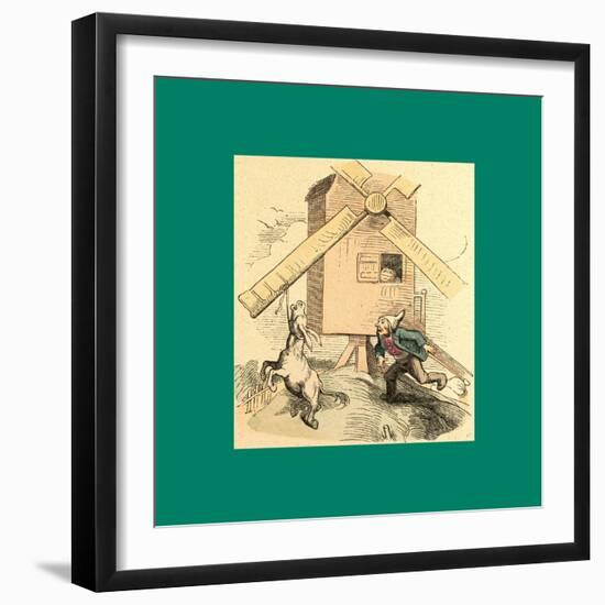 Schnaken and Schnurren-Wilhelm Busch-Framed Giclee Print